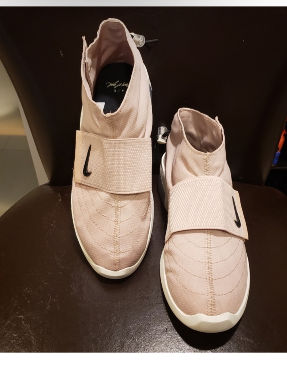 ❤ Nike Air Fear of God Moc Partice Beige 8US women’s snap size easy on rare